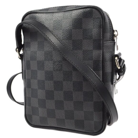 Louis Vuitton Damier Graphite Rem Shoulder Bag N41446 TH1069 161885 - Picture 9 of 9